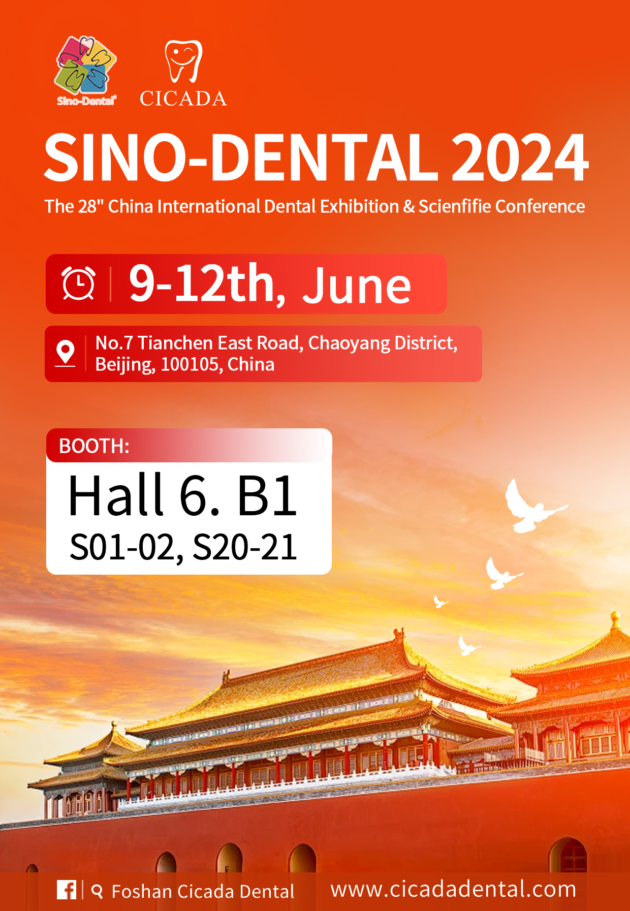 CICADA Dental to Showcase Quality Products at Sino-Dental 2024